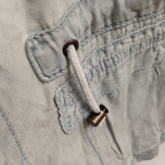 💎 Liquid Jeans Blue Jacket Vest Size M - Picture 8 of 9